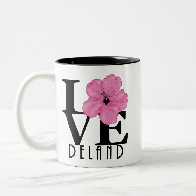 LIEBE Deland Florida 11oz Zweifarbige Tasse (Links)