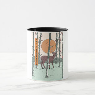 Liebe den großen Winter wild Tasse