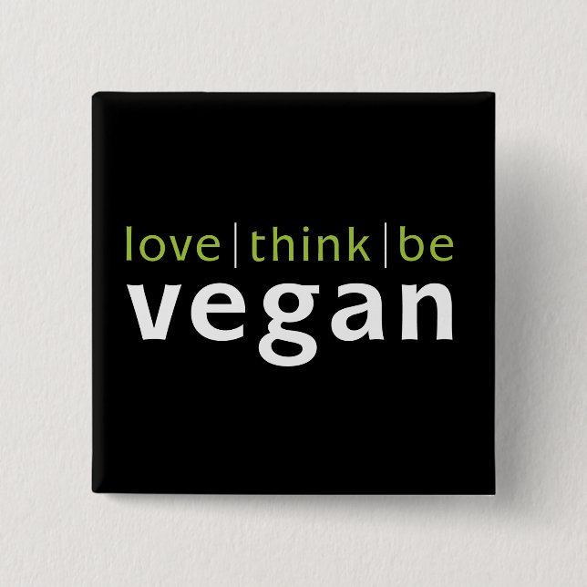 Liebe denken ist button (Vorderseite)