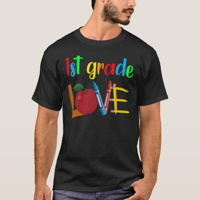 Liebe der 1. Klasse T-Shirt (Vorderseite)