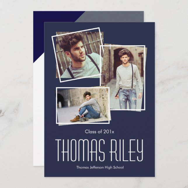 Liebe der Abschluss Einladung (Vorne/Hinten)