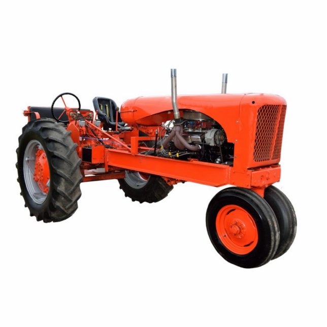 Liebe der alten Zugmaschinen Freistehende Fotoskulptur (Vorne)