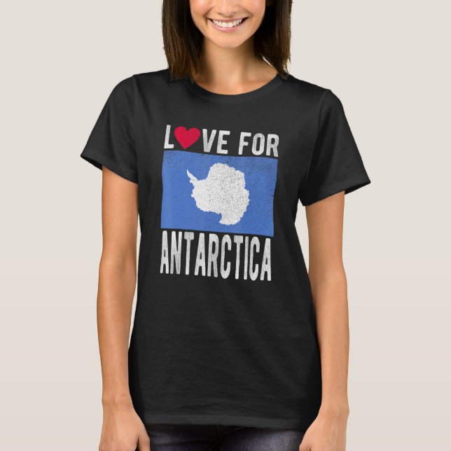 Liebe der Antarktis T-Shirt (Vorderseite)