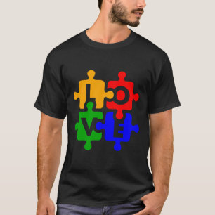 Liebe der Autismus-Bewusstsein T-Shirt