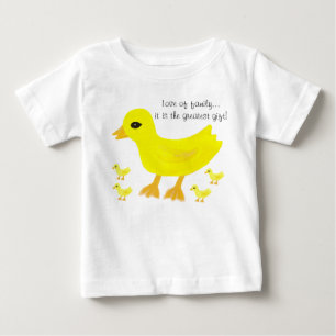Liebe der Baby-Rompers Baby T-shirt