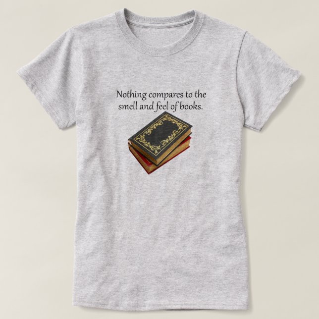 Liebe der Bücher T-Shirt (Design vorne)