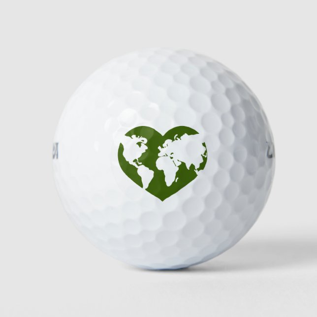 Liebe der Erde Golfball (Vorderseite)