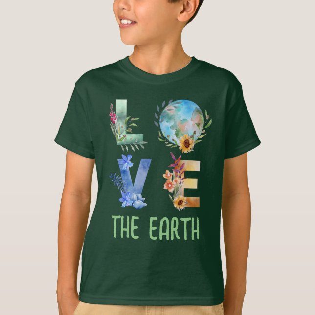 LIEBE DER ERDE T-Shirt (Vorderseite)