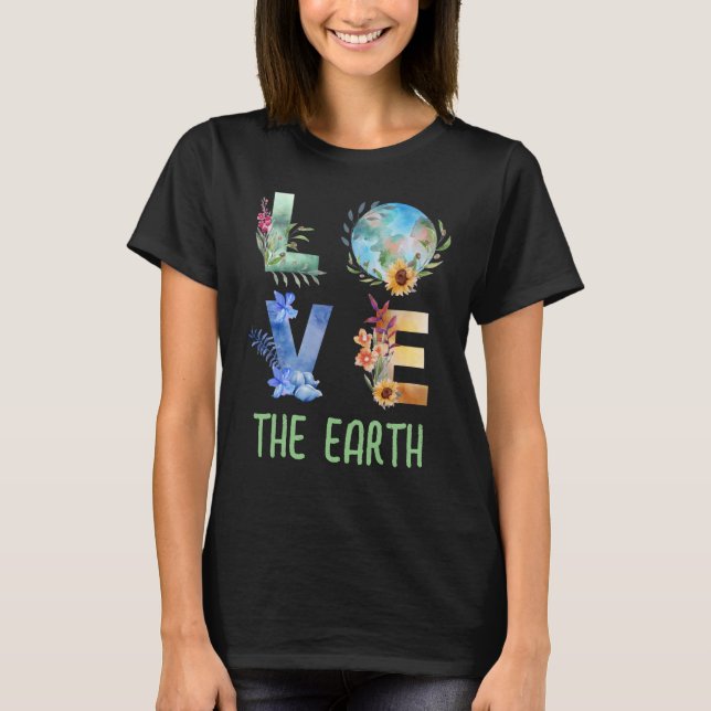 LIEBE DER ERDE T-Shirt (Vorderseite)