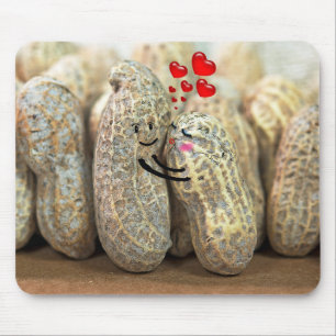 Liebe der Erdnüsse Mousepad