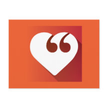 Liebe der freien Meinungsäußerung Postkarte