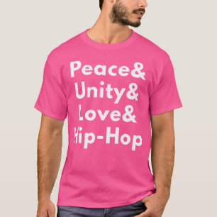 Liebe der Friedenseinigkeit Angesagt T-Shirt