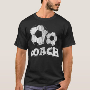 Liebe der Fußball-Trainer-Uniform-I coachte den T-Shirt