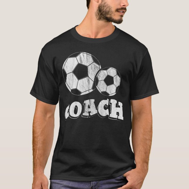 Liebe der Fußball-Trainer-Uniform-I coachte den T-Shirt (Vorderseite)