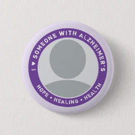 LIEBE DER GEWOHNHEITS-I JEMAND MIT ALZHEIMER BUTTON
