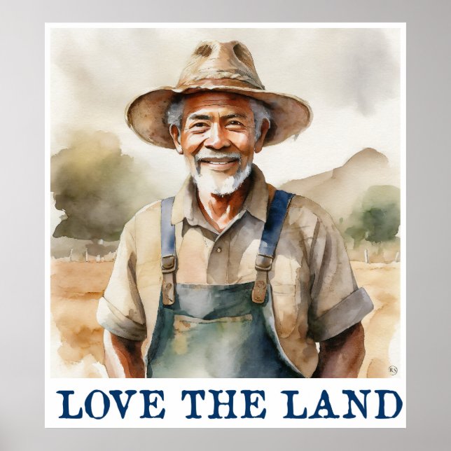 Liebe der Grundstückspresse Poster (Vorne)