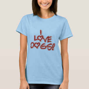 Liebe der Herz-I verfolgt T-Shirts und Geschenke