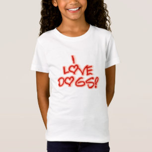 Liebe der Herz-I verfolgt T-Shirts und Geschenke