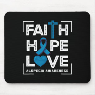 Liebe der Hoffnung Alopecia Bewusstsein 1 Mousepad
