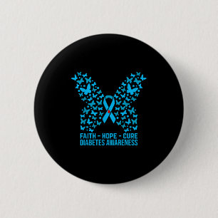 Liebe der Hoffnung Diabetes Button