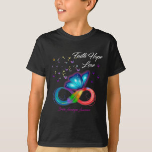 Liebe der Hoffnung Hirnaneurysma Bewusstsein T-Shirt