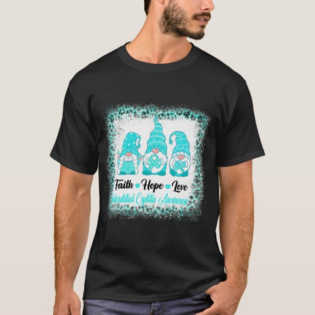 Liebe der Hoffnung INTERSTITISCH-ZYSTITIS T-Shirt (Vorderseite)