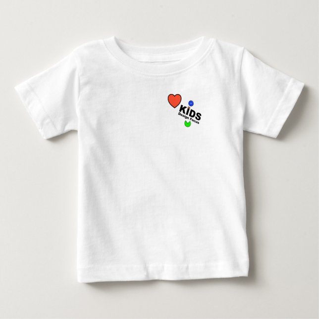 Liebe der Kinder Baby T-shirt (Vorderseite)
