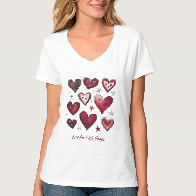 Liebe der kleinen Dinge T-Shirt (Vorderseite)