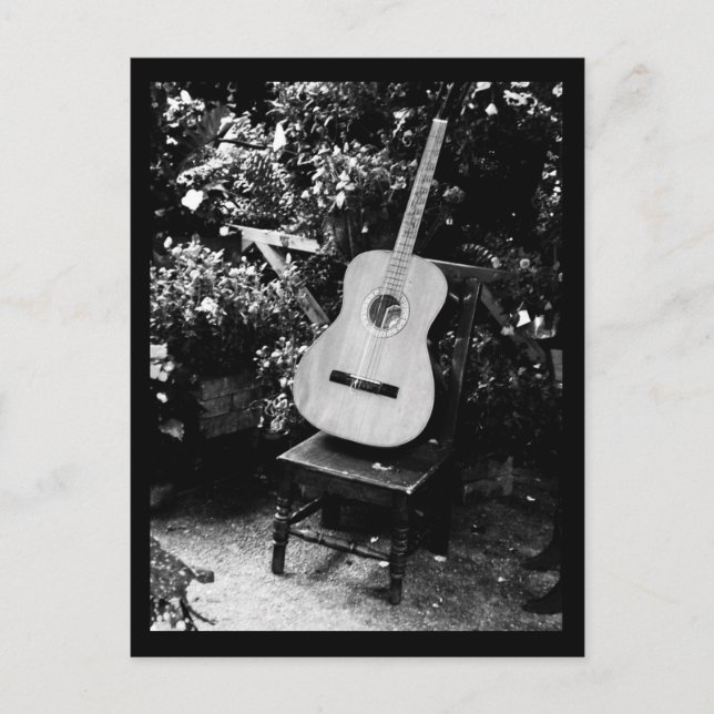 Liebe der Kunstgitarre Postkarte (Vorderseite)