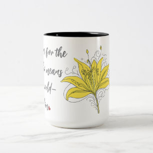 Liebe der Lilibie - Tasse des Weltkonzerts