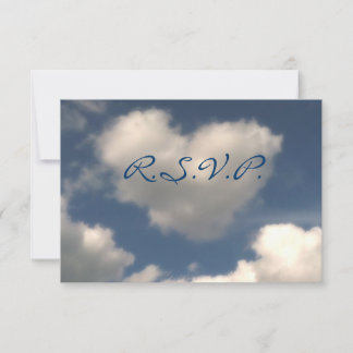 Liebe der Luft RSVP Karte