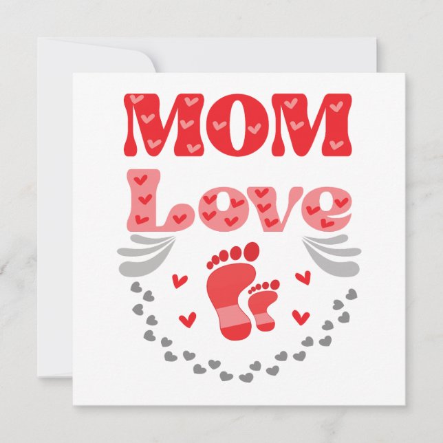 Liebe der Mama, Vorlage für Großherz (Vorderseite)