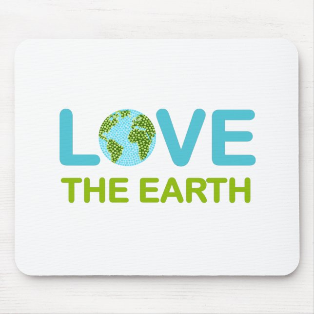 Liebe der Maus zum Earth Earth Day Mousepad (Vorne)