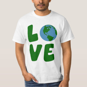 Liebe der Mutter-Erdplanet T-Shirt