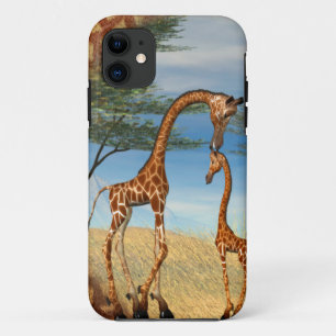 Liebe der Mutter Giraffe Case-Mate iPhone Hülle