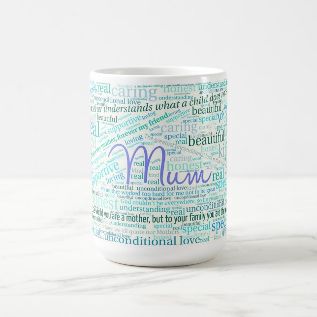 Liebe der Mütter Kaffeetasse (Mittel)