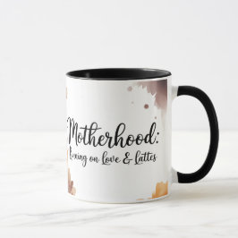 Liebe der Mutterschaft & Lattes Kaffeezubereitung Tasse