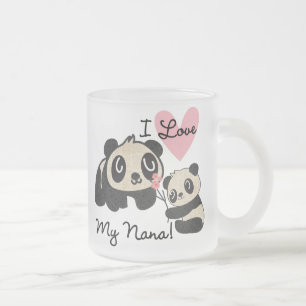 Liebe der Panda-I meine Nana Mattglastasse