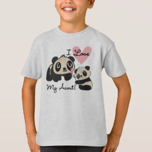Liebe der Panda-I meine Tante T-Shirt