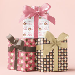 Liebe der Papiertücher Geschenkpapier Set