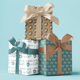 Liebe der Papiertücher Geschenkpapier Set