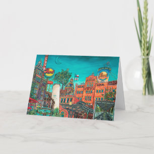 Liebe der Pearl-Grußkarte Karte