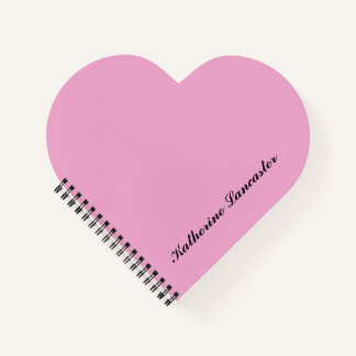 Liebe der Schmetterlinge | Solid Color Magenta 4 P Notizbuch