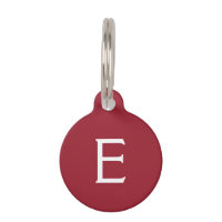 Liebe der Schmetterlinge | Solid Color Red 4 Perso