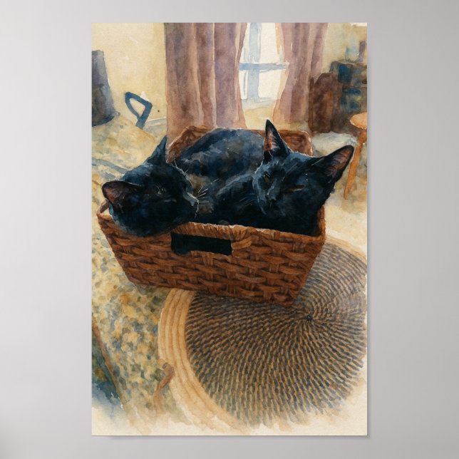Liebe der Schwestern und Katzen Poster (Vorne)