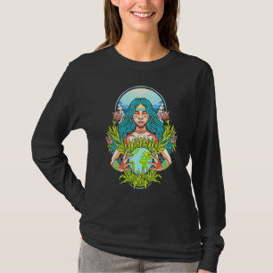 Liebe Der Tag der Erde Rette unsere Planeten-Umwel T-Shirt