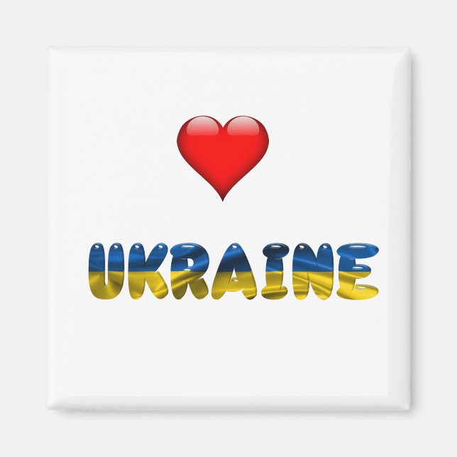 Liebe der Ukraine Magnet (Vorne)