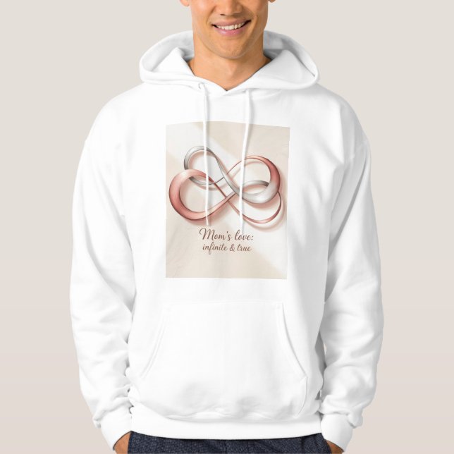 Liebe der unendlichen Mama Hoodie (Vorderseite)