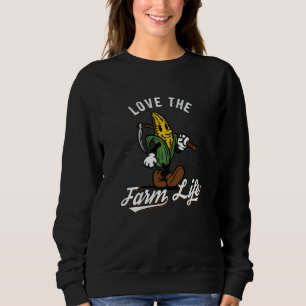 Liebe Der Vintage Bauer des landwirtschaftlichen L Sweatshirt