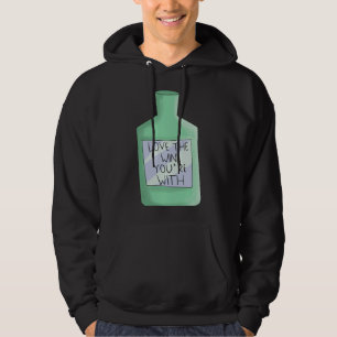 Liebe Der Wein, den Sie mit Weintrub haben Hoodie